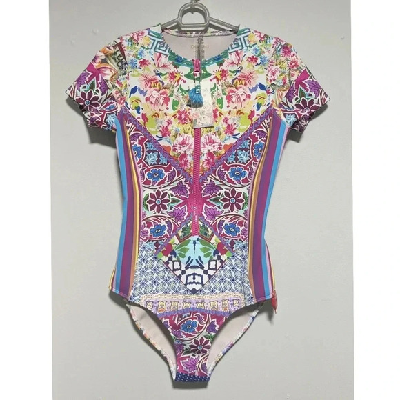 Johnny Was LOCITA SURF ONE PIECE - Picture 1 of 8